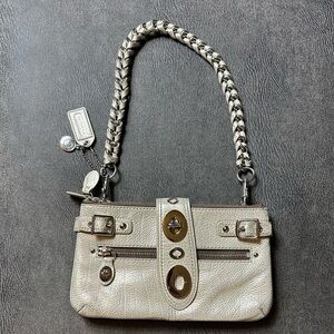 Coach Bridget 65th Anniversary Legacy Stripe Bag Limited Edition NEW